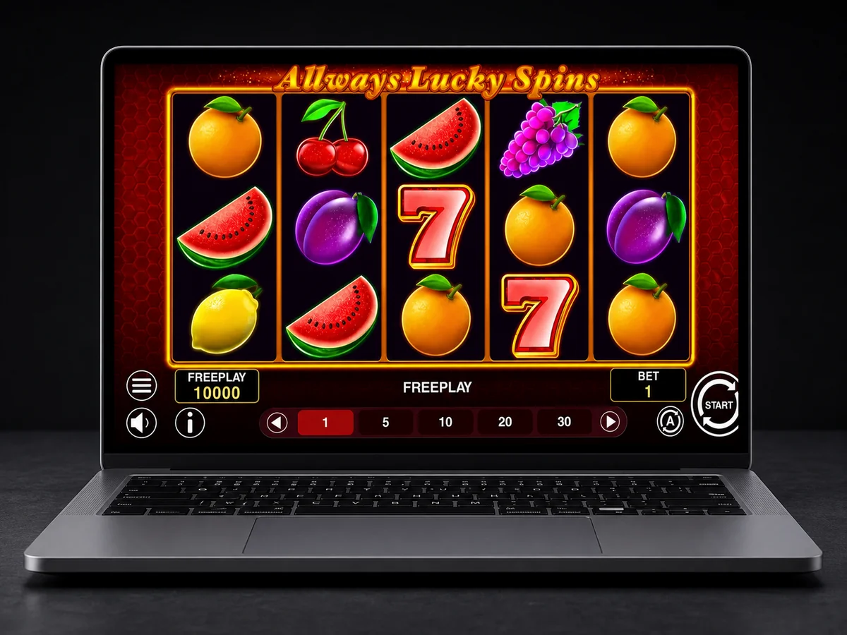 Allways Lucky Spins in de Kansino-lobby
